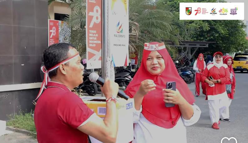 Pemcam Binawidya Gelar Berbagai Lomba Semarakkan Hut Ri Ke Laman Riau