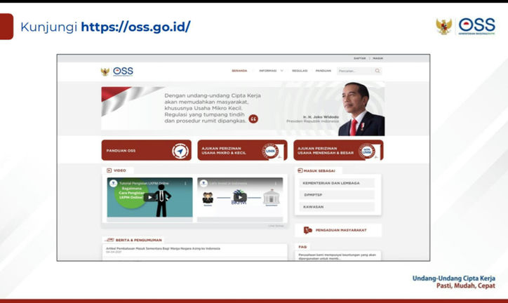 oss berbasis risiko