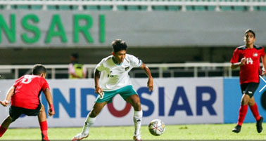 Tampil Di Bawah Performa, Timnas Indonesia U-17 Berhasil Kalahkan Palestina