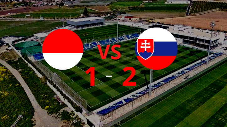 Timnas Indonesia U-20 Kembali Menerima Kekalahan Dari Slovakia,Setelah Tumbang Melawan Perancis