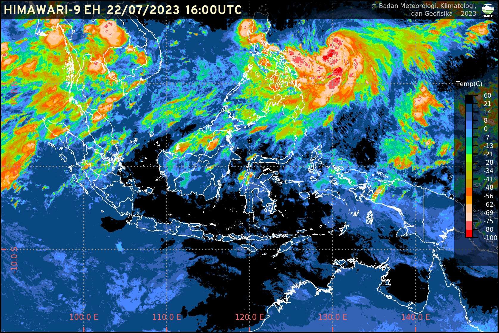 Perkiraan Cuaca 23 Juli Di Pekanbaru dan Seluruh Indonesia