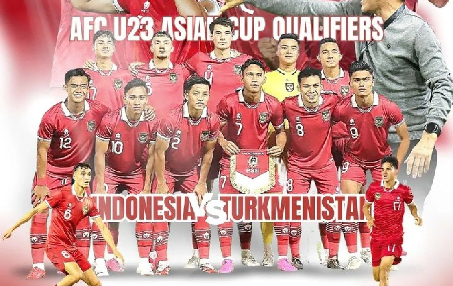 Jadwal Siaran Langsung Timnas Indonesia U23 vs Turkmenistan
