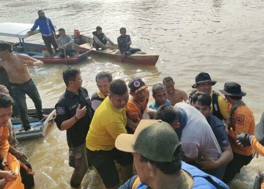 Tim SAR Berhasil Temukan Satu Korban Tenggelam di Sungai Inhu