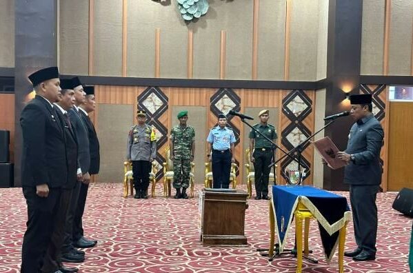 PJ Walikota Pekanbaru Melantik Empat Pejabat Eselon II, Ini Daftar Namanya