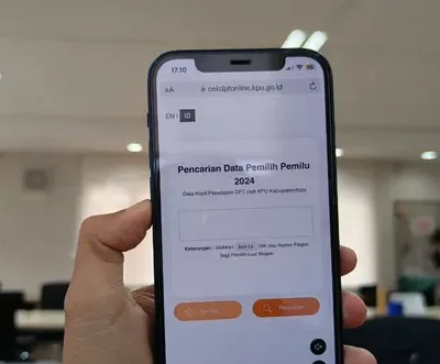 Cara Cek DPT Online untuk Pemilu 2024 Lewat HP